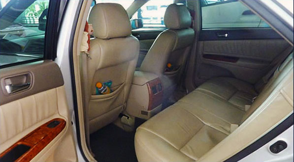 Luxury car interior